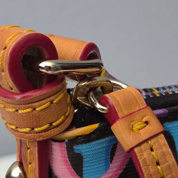 Authentic Dooney & Bourke Grafica Retro Multicolor Crossbody - PRICE IS FIRM - Picture 9 of 12